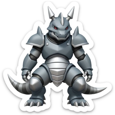 Aggron (full body) sticker