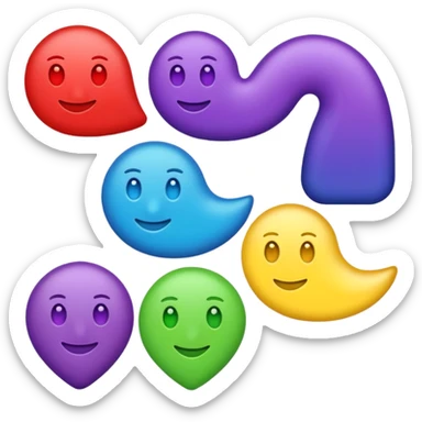 make me a 5 unique emojis that say MT25 and u make the emojis 5 diffrent collors ( 5 diffirent emojis and make them unique

i need it to say MT25 sticker