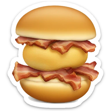 Pão com Bacon e ovo sticker