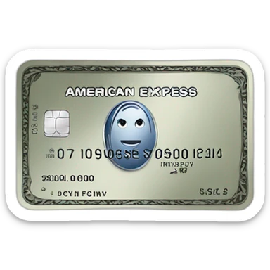 american express sticker