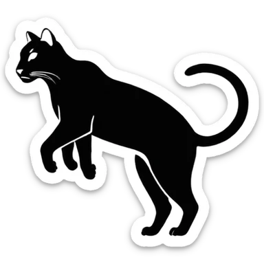 Puma brand logo as an emoji sticker