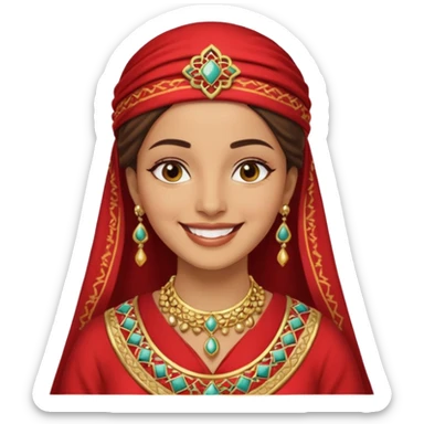 Wife moroccan sticker