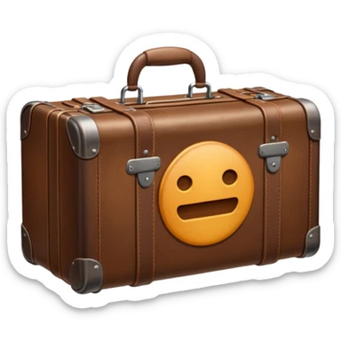 Suitcase sticker