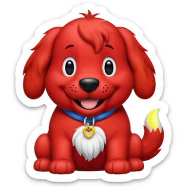Clifford the Big Dog sticker