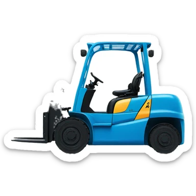 Linde forklift sticker