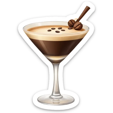 espresso martini sticker