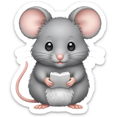 cute mouse sticker