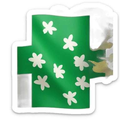 Lombardy flag sticker