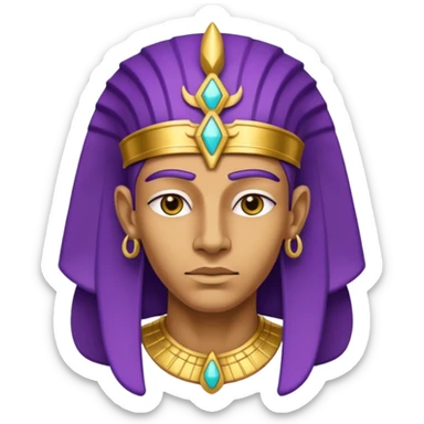 purple Pharaoh sticker