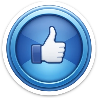 Facebook blue tick verification badge emoji sticker