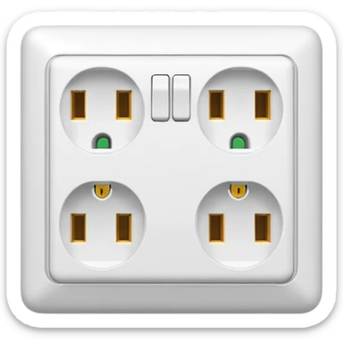 wall socket sticker
