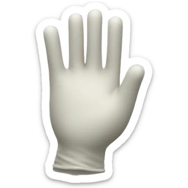 latex gloves sticker