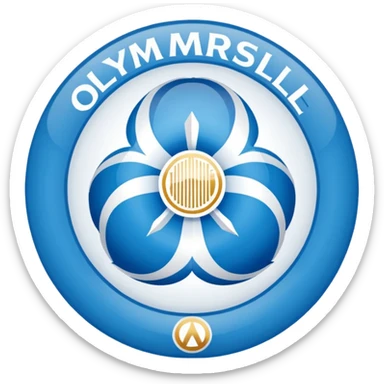 Logo olympique de marseille sticker
