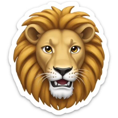 Lions logo sticker