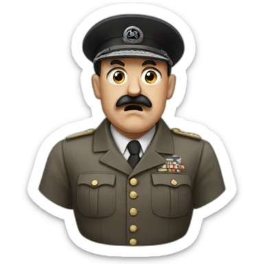 Hitler gentil sticker