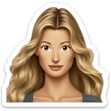 gisele bundchen sticker