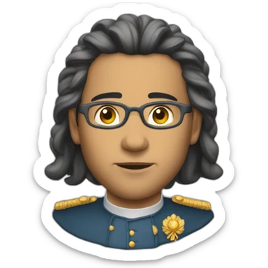 Annulaire et majeur qui se touche sticker