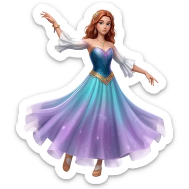 fantasy dance sticker