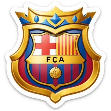 Barca escudo   sticker
