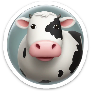 spherical cow in vacuum aproximation sticker