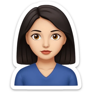 Chaparra, morenita sticker