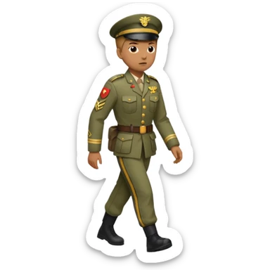 Lebanese forces cross sticker