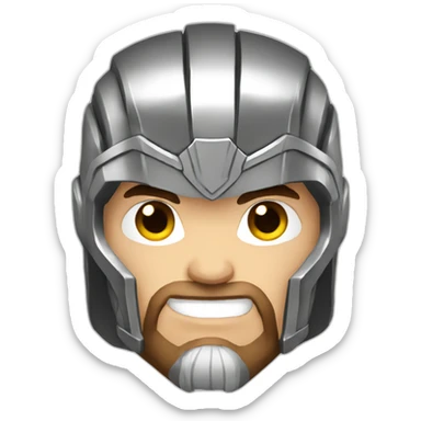 thor emoji, marvel sticker