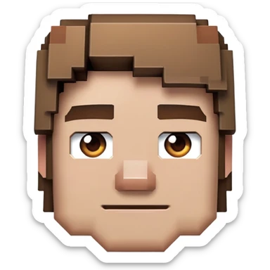 Steve from Minecraft  sticker