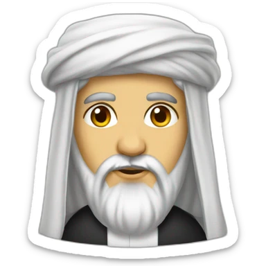 Shiite cleric sticker