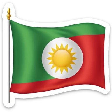 Kurdistan flag emoji sticker