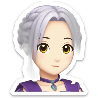 rezero Emilia sticker