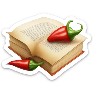 Spicy books sticker
