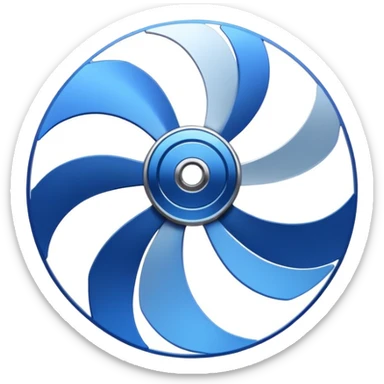 chatgpt logo spinning sticker