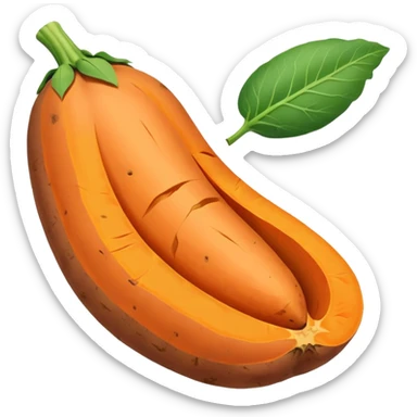 sweet potato sticker