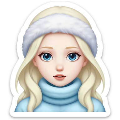 Winter of aespa sticker