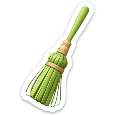 Matcha whisk sticker