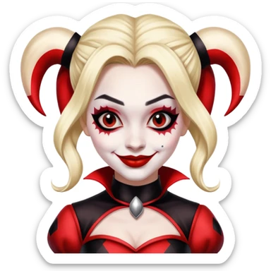Harley Quinn from DC Comics sticker