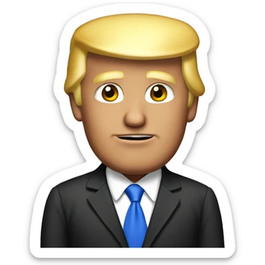 Donald trump  sticker