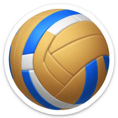 Volleyball sticker