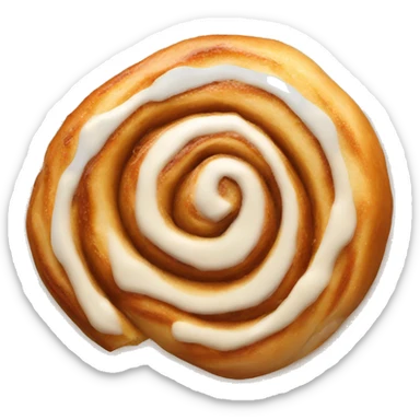Cinnamon roll sticker