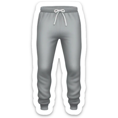 grey sweatpants sticker