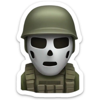 call of duty Skin GHOST sticker