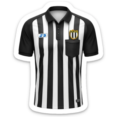 soccer refere jersey sticker