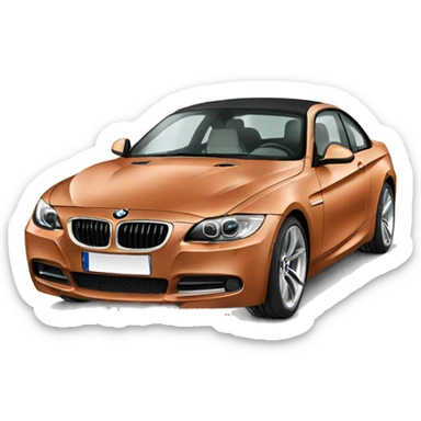 Bmw car sticker