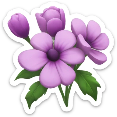 flowers sticker