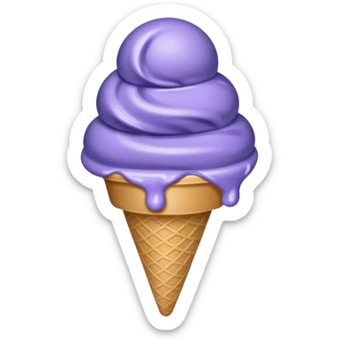 ice cream blueberry  sticker