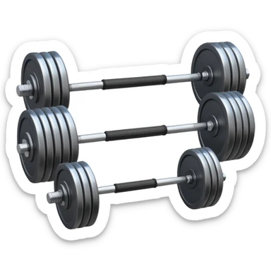 barbell sticker