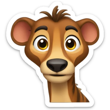 Poumba timon sticker