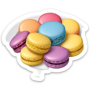 macaroons  sticker