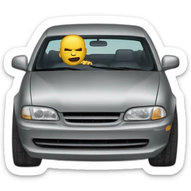 Limp Bizkit In A Car sticker